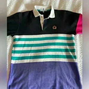 English Sports Shop Rugby Polo Shirt Mens Small  Bermuda